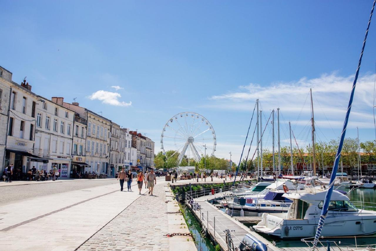 Appartement Tout Confort En Mezzanine A 20Mn A Pied Du Centre-Ville Avec Tv Et Wifi La Rochelle  Eksteriør bilde